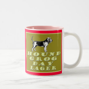 Hound Grog Day Gold Lager Two-Tone Coffee Mug