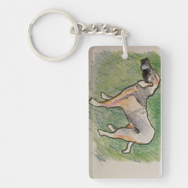 Hound Keychain (Front)