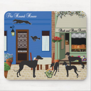 Hound on the Town Mouse Pad