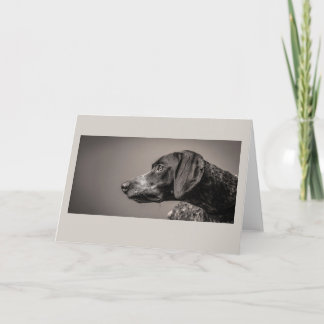 Hounding around card