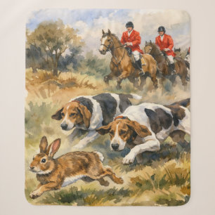 Hounds & Hare  Sherpa Blanket
