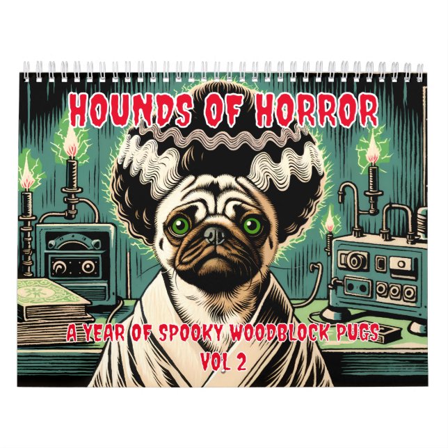 Hounds of Horror Vol 2 Calendar (Cover)