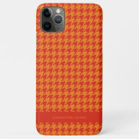 Hounds Tooth Personalized Case-Mate iPhone Case