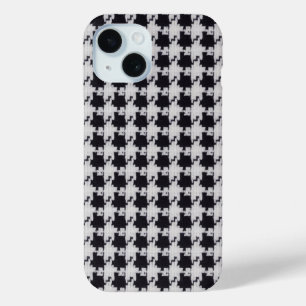 Houndstooth iPhone 15 Case