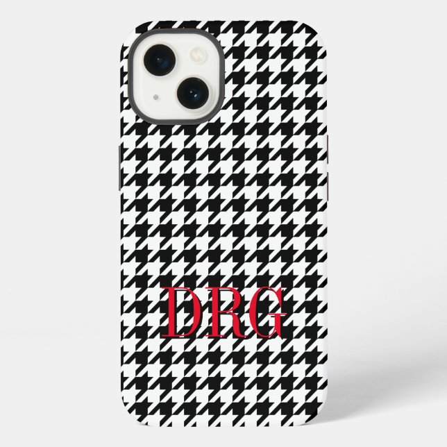 Houndstooth Case-Mate Phone Case Apple iPhone 13 (Back)
