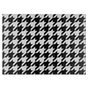 Houndstooth classic weaving pattern cutting board