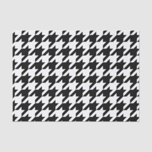Houndstooth classic weaving pattern tissue paper