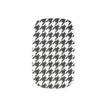 Houndstooth - Emo - Minx Nail Art Decals