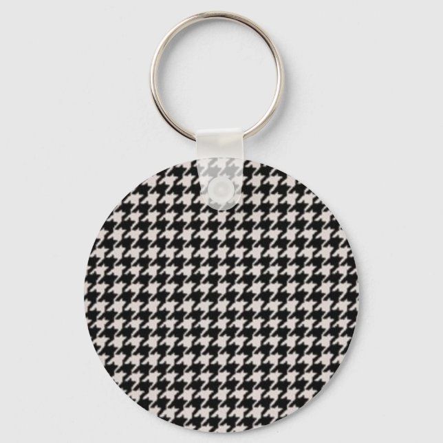 Houndstooth Key Ring (Front)