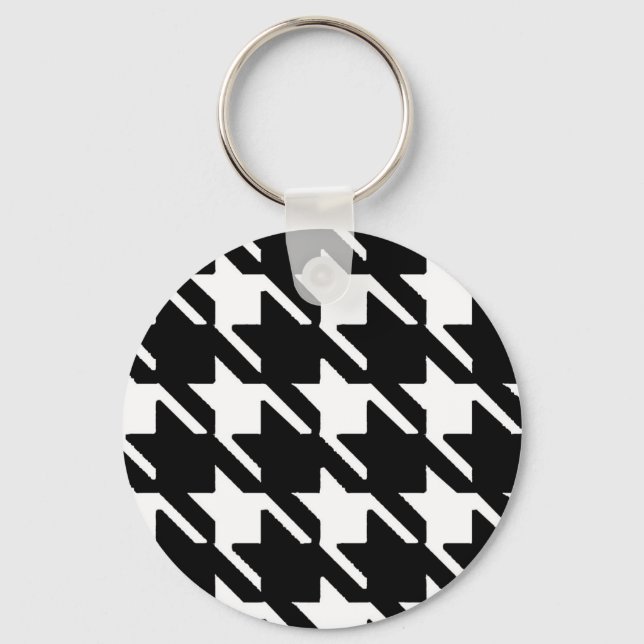 Houndstooth KEYCHAIN (Front)