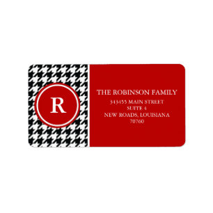 Houndstooth Label