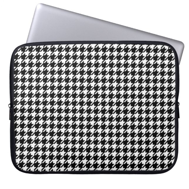 Houndstooth Laptop Sleeve (Front)