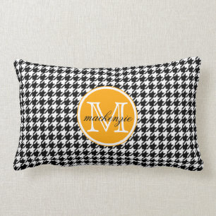 Houndstooth Lumbar Cushion