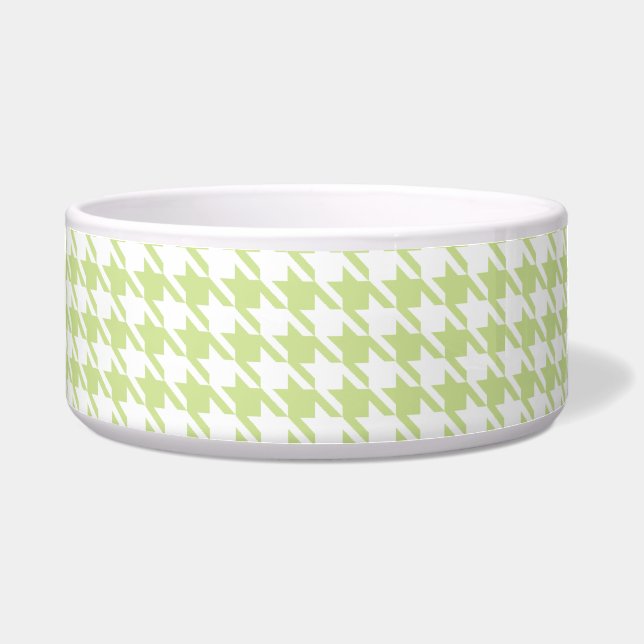 Houndstooth Mint and White (Front)
