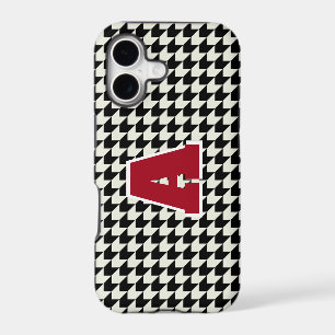 Houndstooth monogram