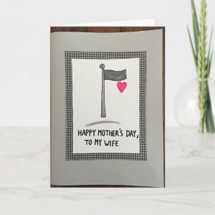 Houndstooth Mothers Day Card