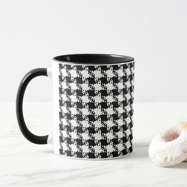 Houndstooth Mug (With Donut)
