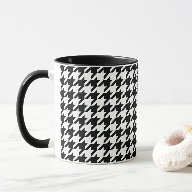 Houndstooth Mug (With Donut)