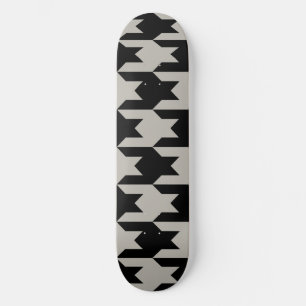 Houndstooth Pattern 1 Aluminium Skateboard