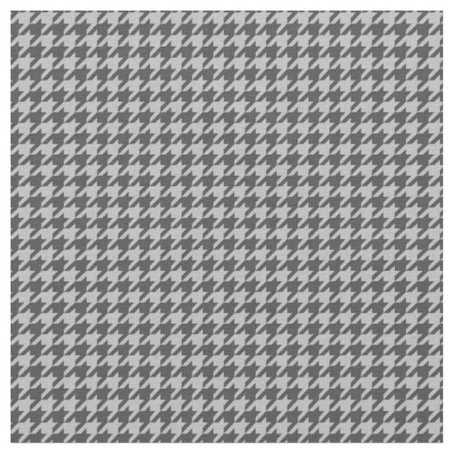 Houndstooth Pattern Fabric (Close Up)
