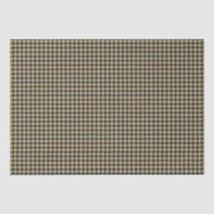 Houndstooth Pattern-Pale Taupe- Tissue Paper