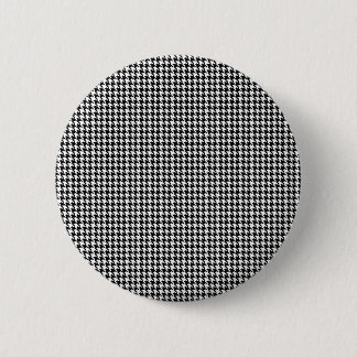 Houndstooth Personalised 6 Cm Round Badge