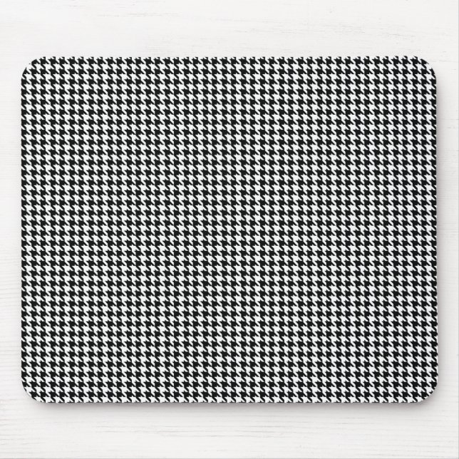 Houndstooth Personalised Mouse Pad (Front)