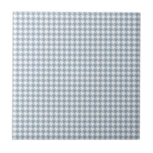 Houndstooth Slate and White Tile