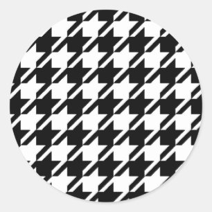 Houndstooth Stickers