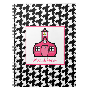Houndstooth Teacher Notebook