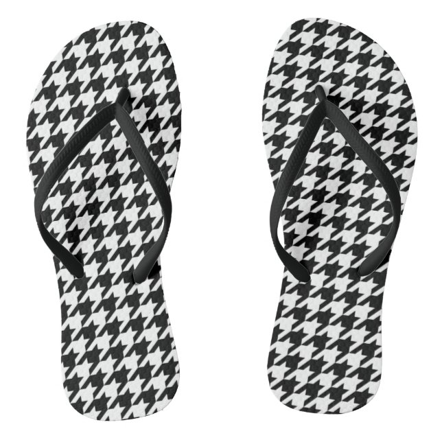 Houndstooth Thongs (Footbed)
