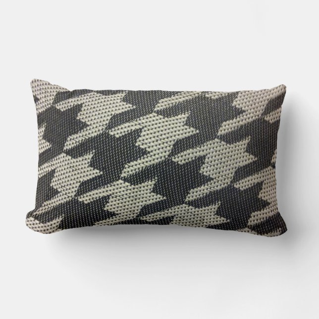 Houndstooth Throw Pillow (Front)