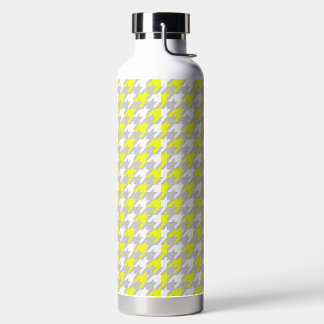 Houndstooth water bottle