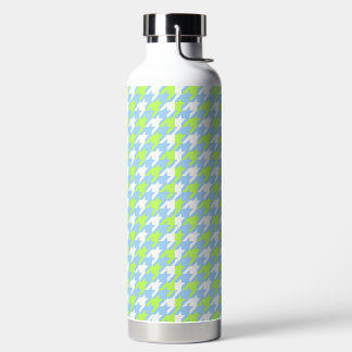 Houndstooth water bottle