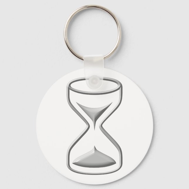 Hour Glass / Timer Key Ring (Front)