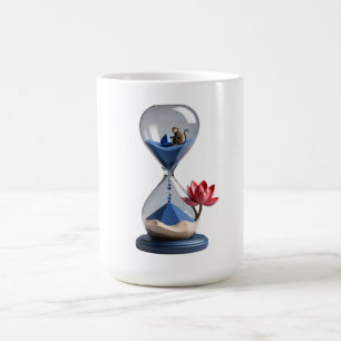 Hourglass Design Coffee Mug