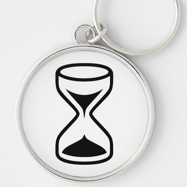 Hourglass Key Ring (Front)