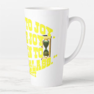 Hourglass Latte Mug