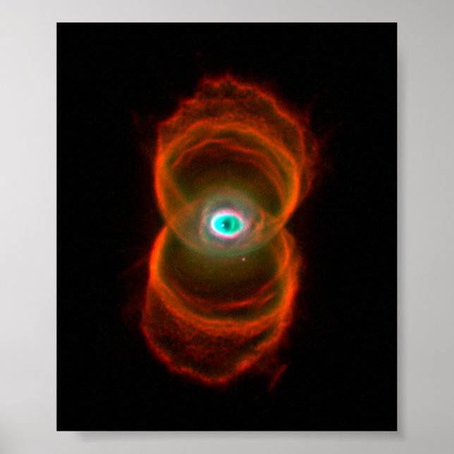 Hourglass Nebula Space Astronomy Poster (Front)