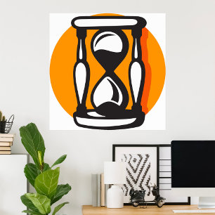 Hourglass Timer Poster