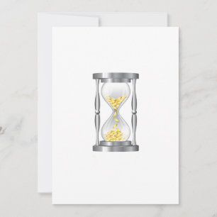 Hourglass With Money
