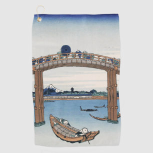 Housai  Mount Fuji seen from below Men's Bridge   Golf Towel