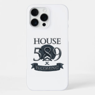 House 589 Is Coming – Futuristic Metallic Fantasy iPhone 16 Pro Max Case