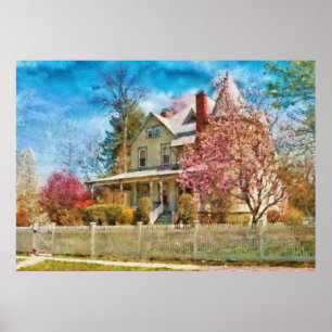 House - A Victorian Springtime Poster