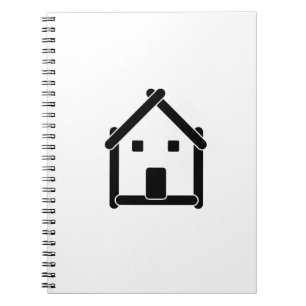 House abstract real estate countryside notebook