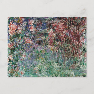 House among the Roses by Claude Monet Postcard