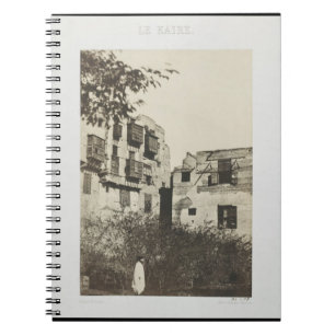 House and garden in the French Quarter, Egypt, 185 Notebook