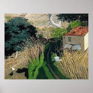 House and Reeds - Felix Vallotton Poster