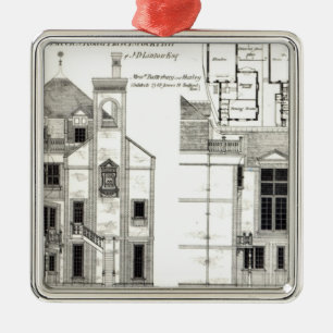 House and Studio, Steele's Road, Haverstock Metal Ornament