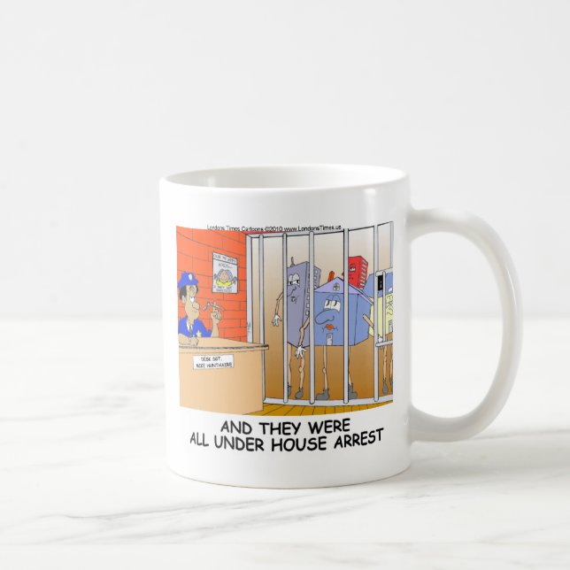 House Arrest Funny Police Mugs Tees Cards Gift Etc (Right)